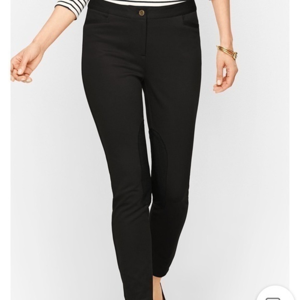 Talbots size 24W black riding style pants